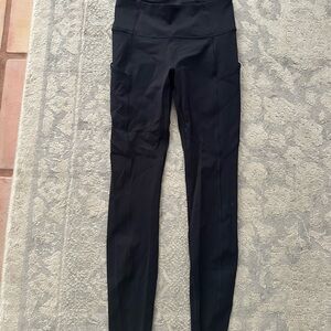 Lululemon fast and free 25” with pockets